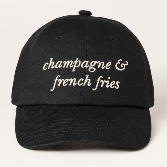 kate spade Accessories - Kate Spade NY X Target Women's Champagne & Fries Baseball Hat
